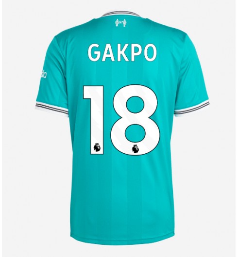 Liverpool Cody Gakpo #18 Alternativní Dres 2025-26 Krátký Rukáv Liverpool Cody Gakpo #18 Alternativní Dres 2025-26 Krátký Rukáv